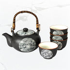 Aranami Wave 4 Cup Japanese Tea Set
