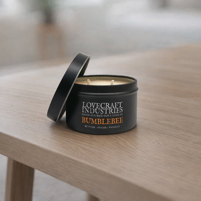 Bumblebee - Butter & Sugar & Vanilla Candle Tin 200g Soy Candle