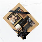 Red Wine & Nibbles hamper with Dinny Goonan Single Vineyard Shiraz, salted pistachios, smoked almonds, rocky road and Australian made Belgian chocolates, same day delivery Geelong