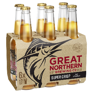 Great Northern Super Crisp Lager 6pack