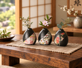 Hana Tear Drop Japanese Bud Vase