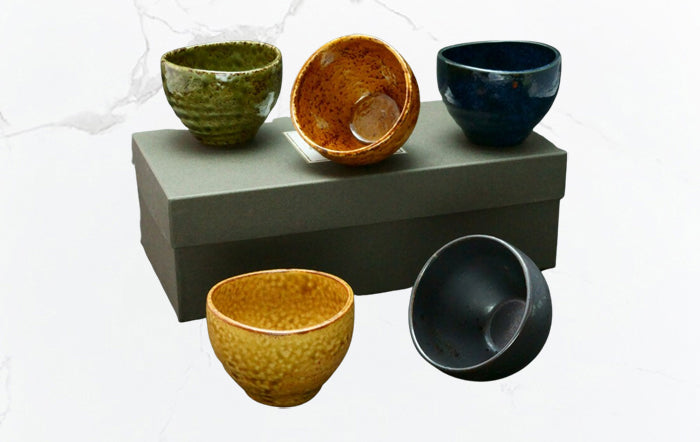 HANNARI - 5 tea cup set