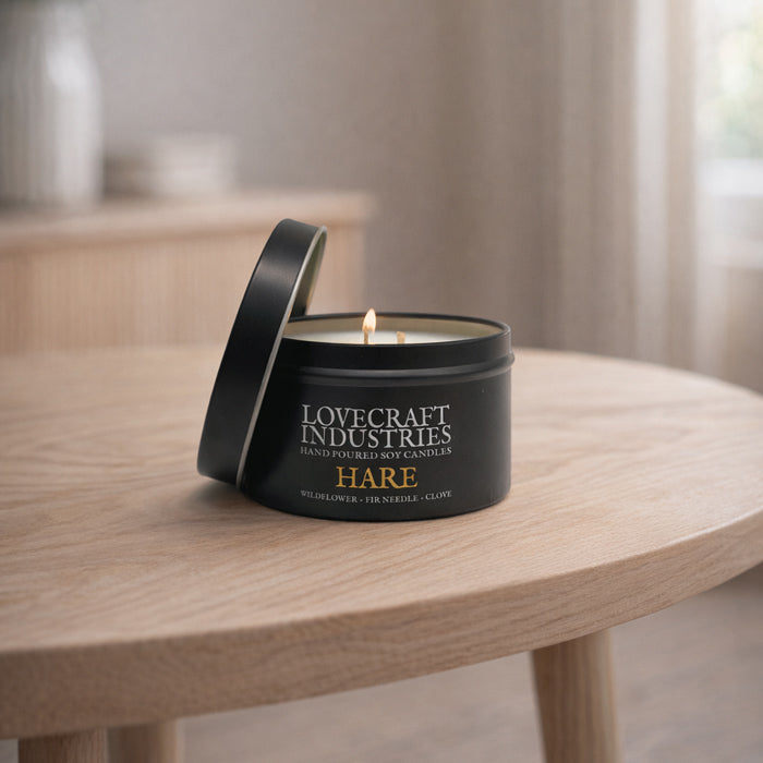 Hare - Wildflower & Fir Needle & Clove Candle Tin 200g Soy Candle