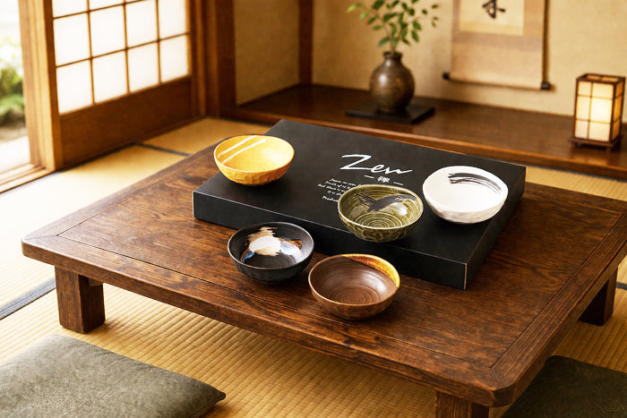 RAKUYOUAN - 5 bowl set
