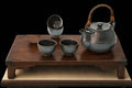 SENSUI Black - tea pot & 4 cup set