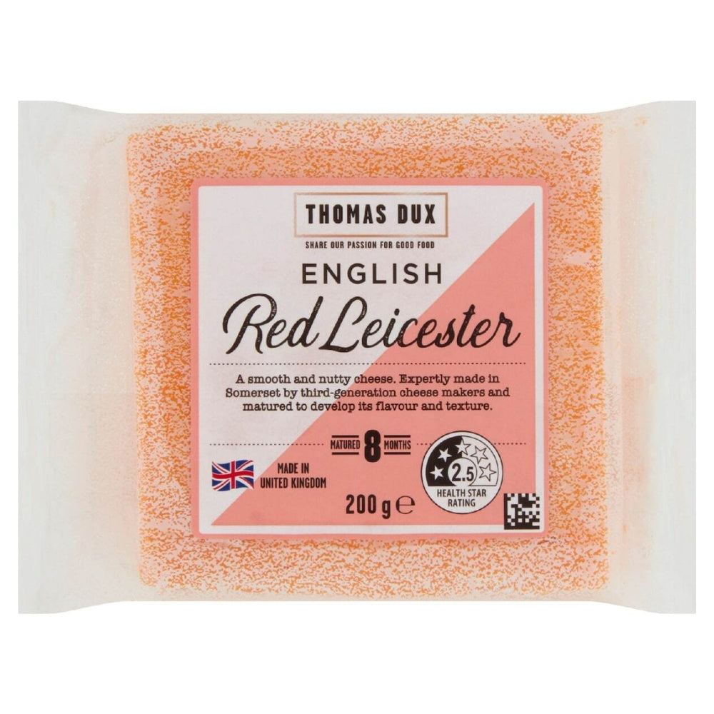 Thomas Dux English Red Leicester 200g