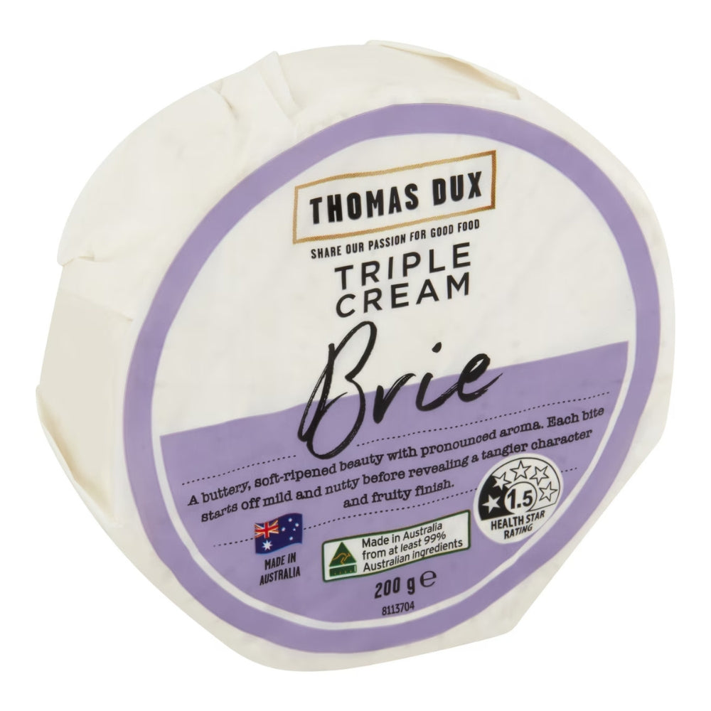 Thomas Dux Triple Cream Brie 200g