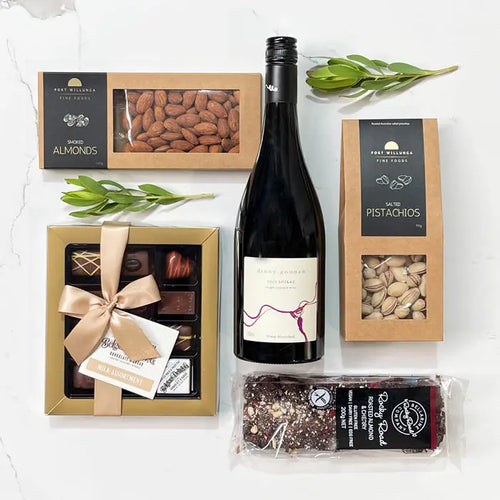 Red Wine & Nibbles Geelong Hampers